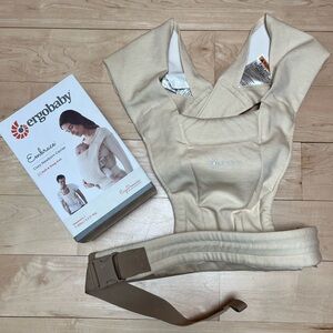 Ergobaby Embrace Carrier - Cream - Excellent Condition